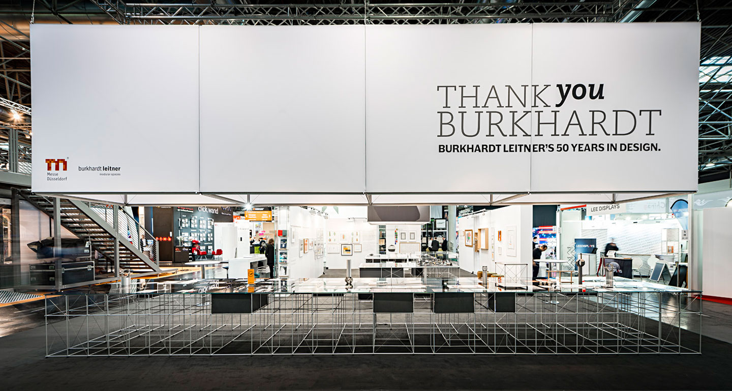 ''DANKE BURKHARDT'' Ausstellung auf der Euroshop 2017