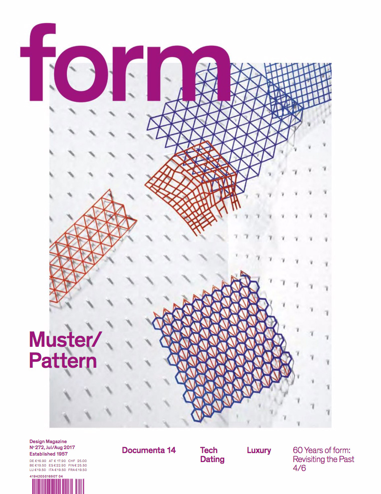 ​Form Magazine new issue focuses on “meaning of design for Europe”